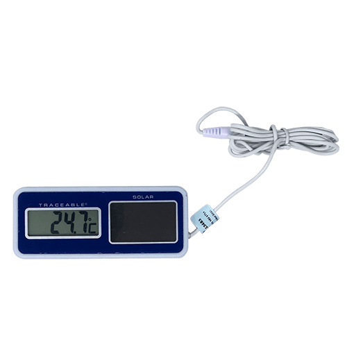 Solar Thermometer for a waterbath